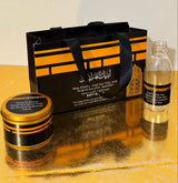 (Black) Medium / Small Set (Hand Bag Style) - Umrah / Hajj Tabarruk Packaging