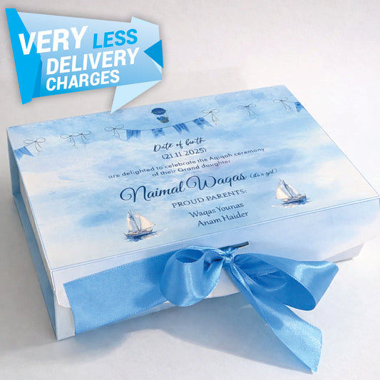 Baby Announcement - Half KG Card Box