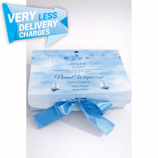 Baby Announcement - Half KG Card Box