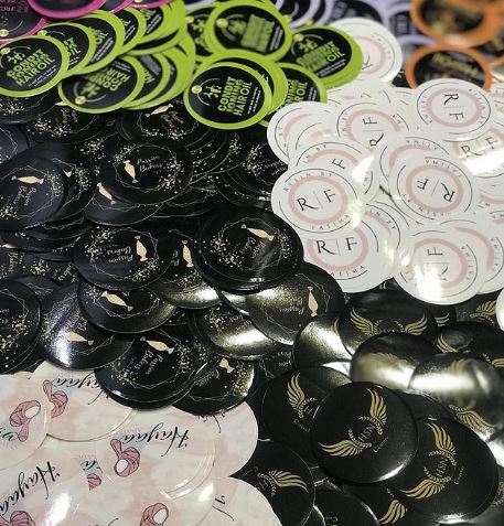 2 inches Round Stickers (Non-Transparent)