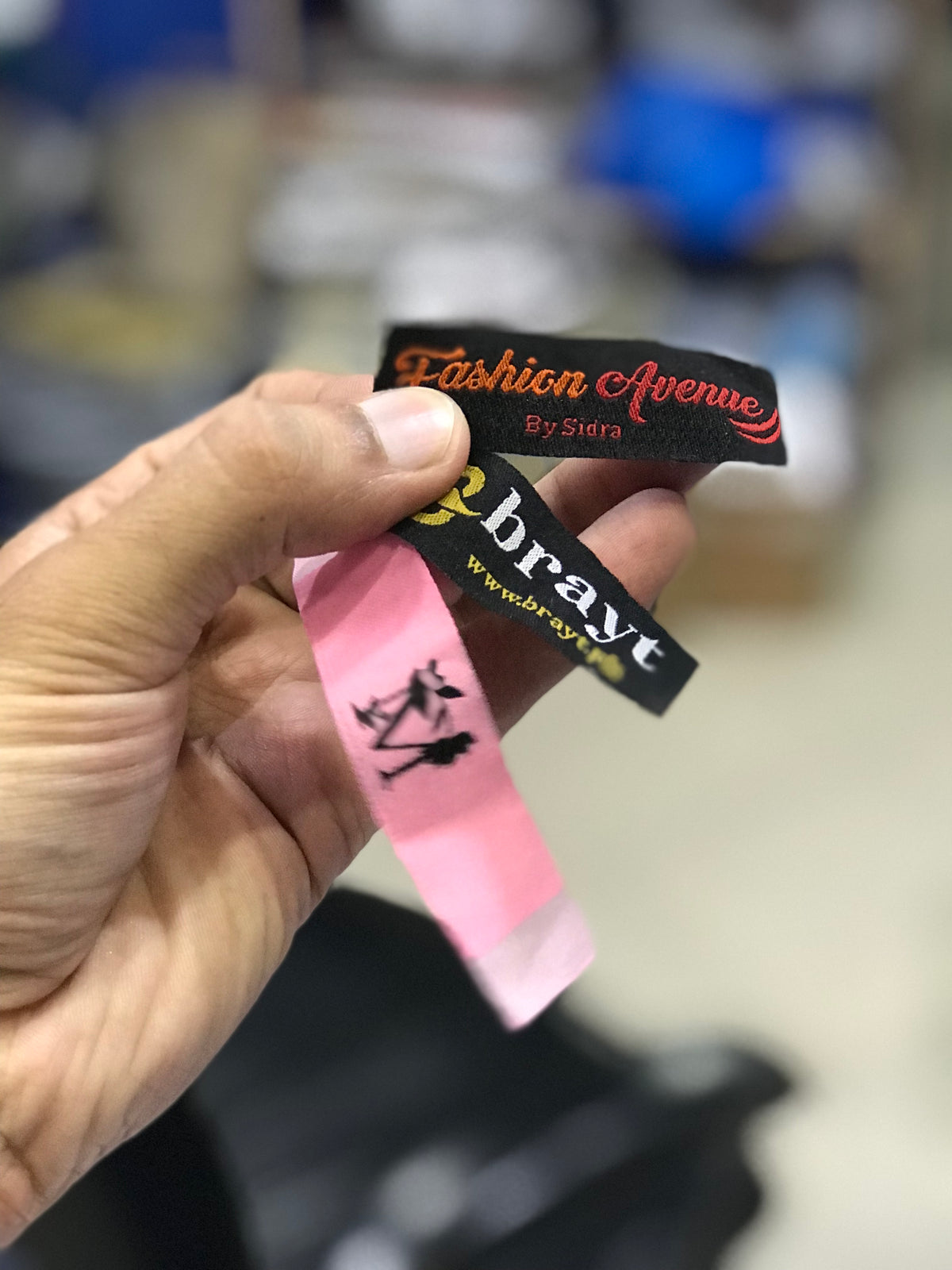 Woven Labels / Neck Labels (Pack of 1000 pcs)