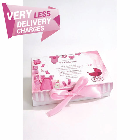 Baby Announcement - Half KG Card Box