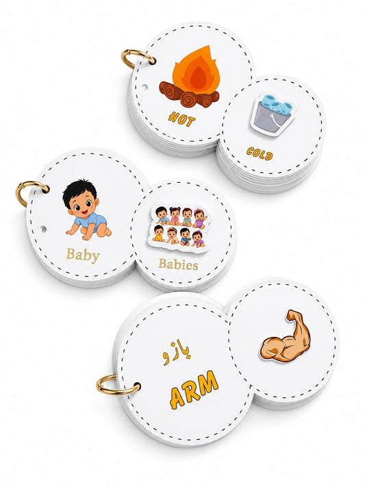 Interactive Velcro Learning Cards - Age 3+ (16 Cards per Activity)