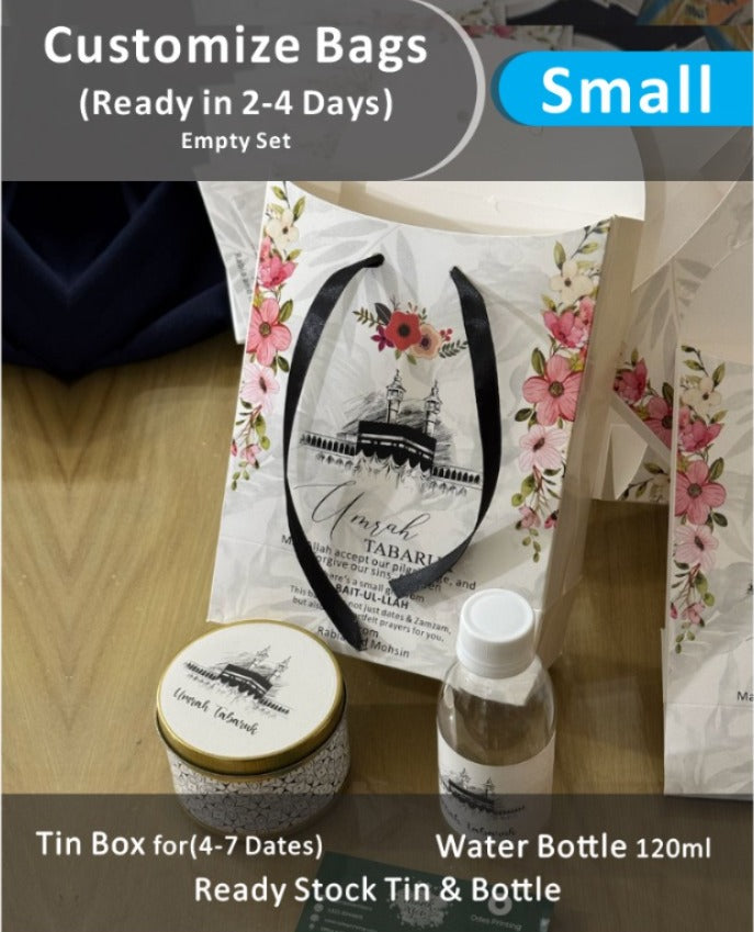 Customize Bag Small Set - Umrah / Hajj Tabarruk Packaging