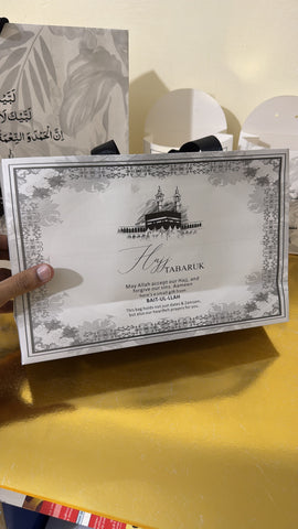 Large Bag Umrah / Hajj Tabarruk Packaging