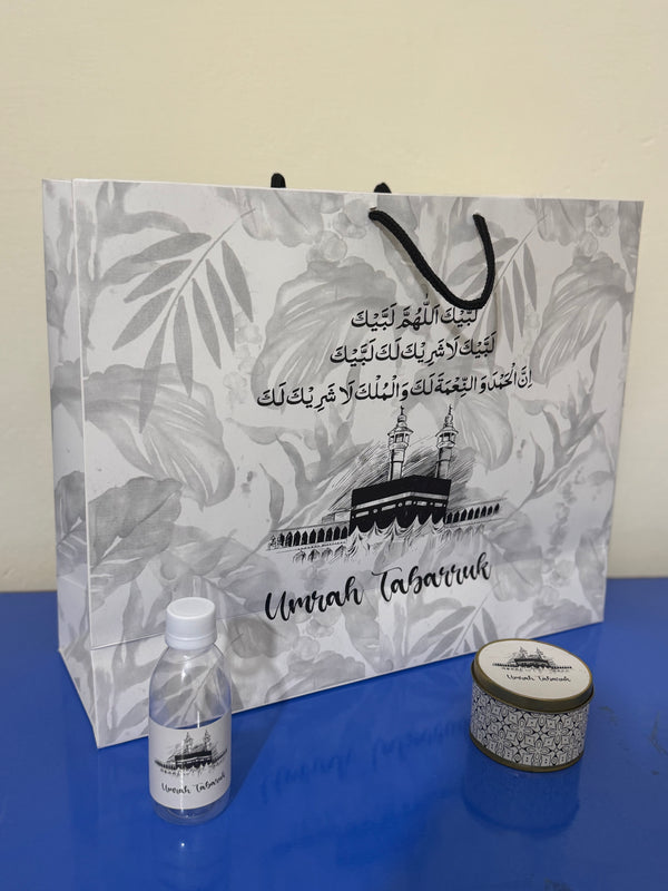 Extra Large - Umrah / Hajj Tabarruk Packaging (with small Tin Box)