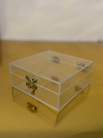 Acrylic Box Half Kg - Wedding - Umrah/Hajj Tabarruk, Baby Announcement, Nikkah Bid