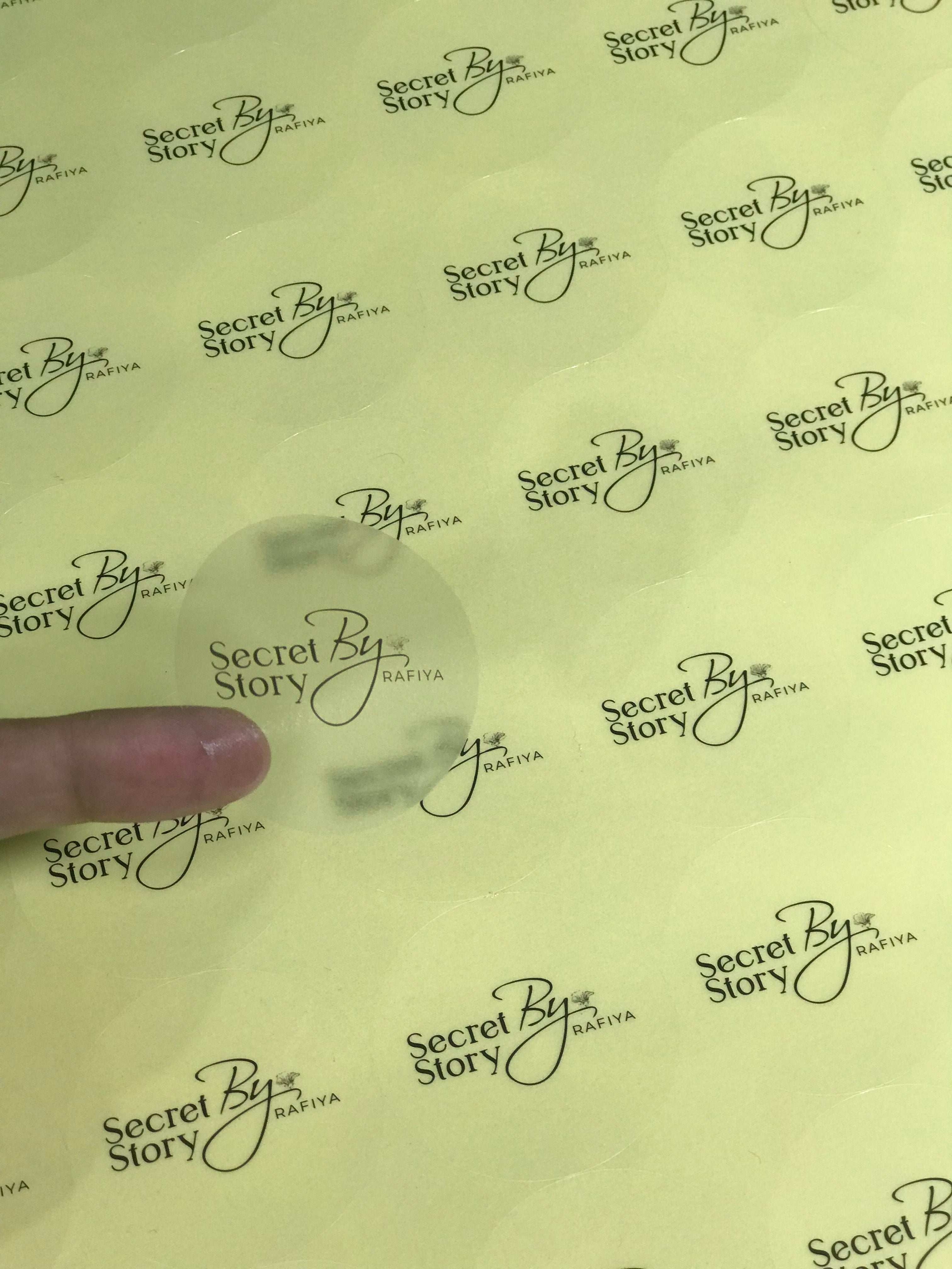 Transparent Stickers