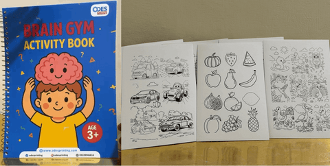 Combo Deal 3 - (Brain Gym Activity Book + Coloring Sheets)