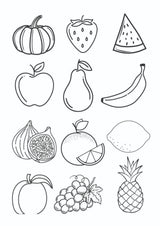 Coloring Sheets for Kids (set of 6 sheets)