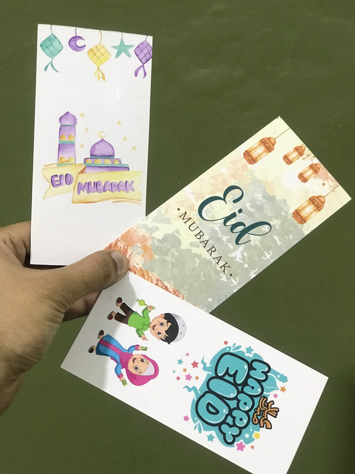 Customized-Eidi Cards (Pack of 3)