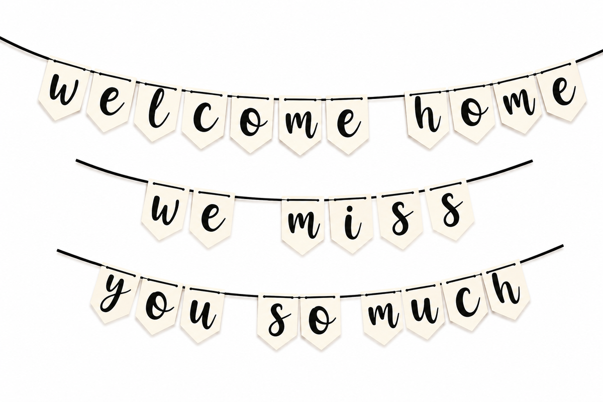 Welcome Home Banner