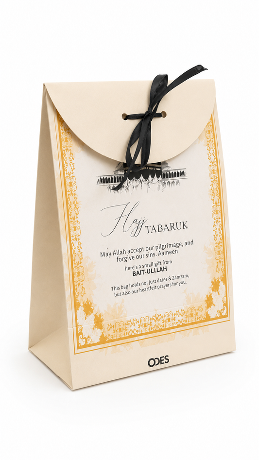 Goodie Bag Orange - Umrah/Hajj Tabarruk Packaging