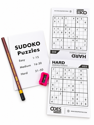 Sudoku - 50 Puzzles - 1 to 6 - (Pocket size pad) (Age 7+)