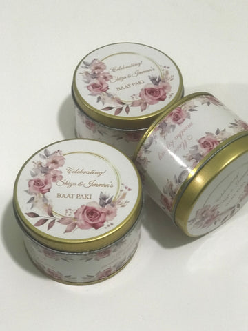 Bid Box / Tin Box  250g (4x4x2 inches)