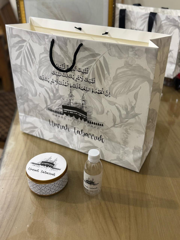 Extra Large - Umrah / Hajj Tabarruk Packaging (with medium 250g Tin Box)