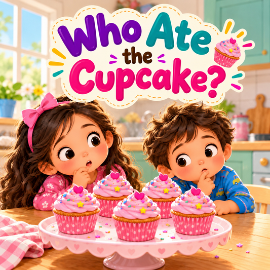 Story Book - Who Ate The Cupcake (24 pages)