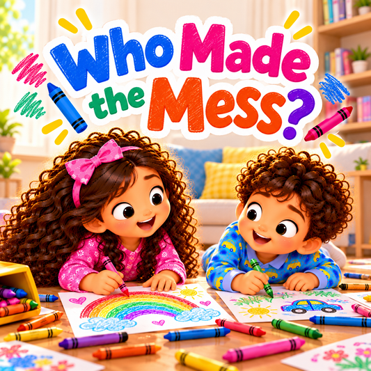 Story Book - Who Made the Mess (24 pages)
