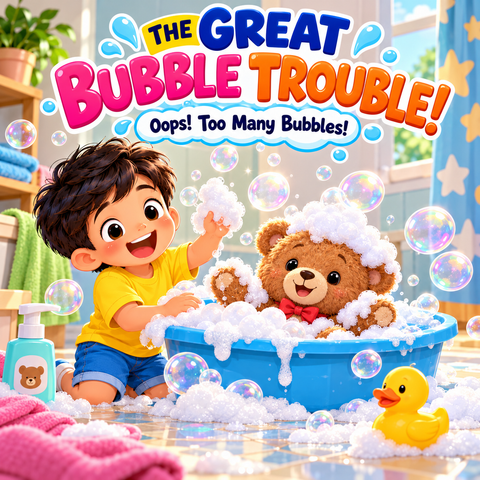 Story Book - THE GREAT BUBBLE TROUBLE (12 pages)
