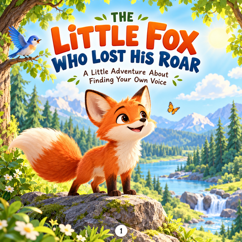 Story Book - The Little Fox Who Lost His Roar (12 pages)