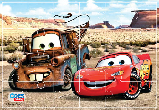 Jigsaw Puzzle - McQueen (Age 4+) A4 Size