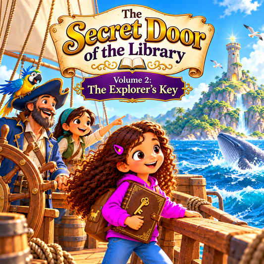 Story Book Series - The Secret Door of the Library - Volume 2 THE EXPLORER'S KEY