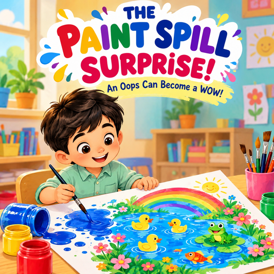 Story Book - The Paint Spill Surprise (12 pages)