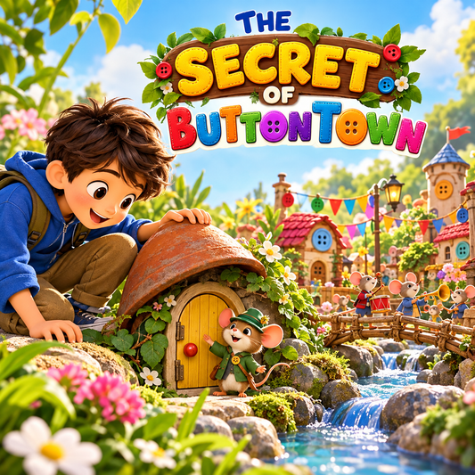 Story Book - The Secrete of Button Town (12 pages)