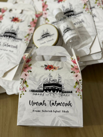 Customised Medium Set - Umrah / Hajj Tabarruk Packaging