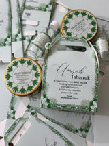 Medium Set - Umrah / Hajj Tabarruk Packaging (with customised bag of your choice)