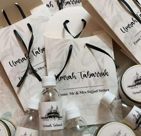 Customize Small Set - Umrah / Hajj Tabarruk Packaging