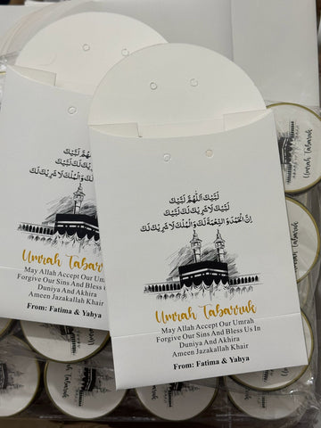 Customize Small Set - Umrah / Hajj Tabarruk Packaging