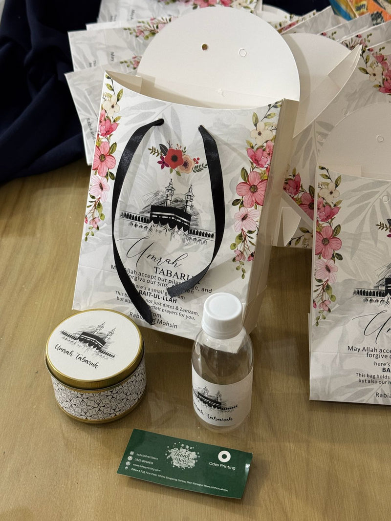 Customize Small Set - Umrah / Hajj Tabarruk Packaging