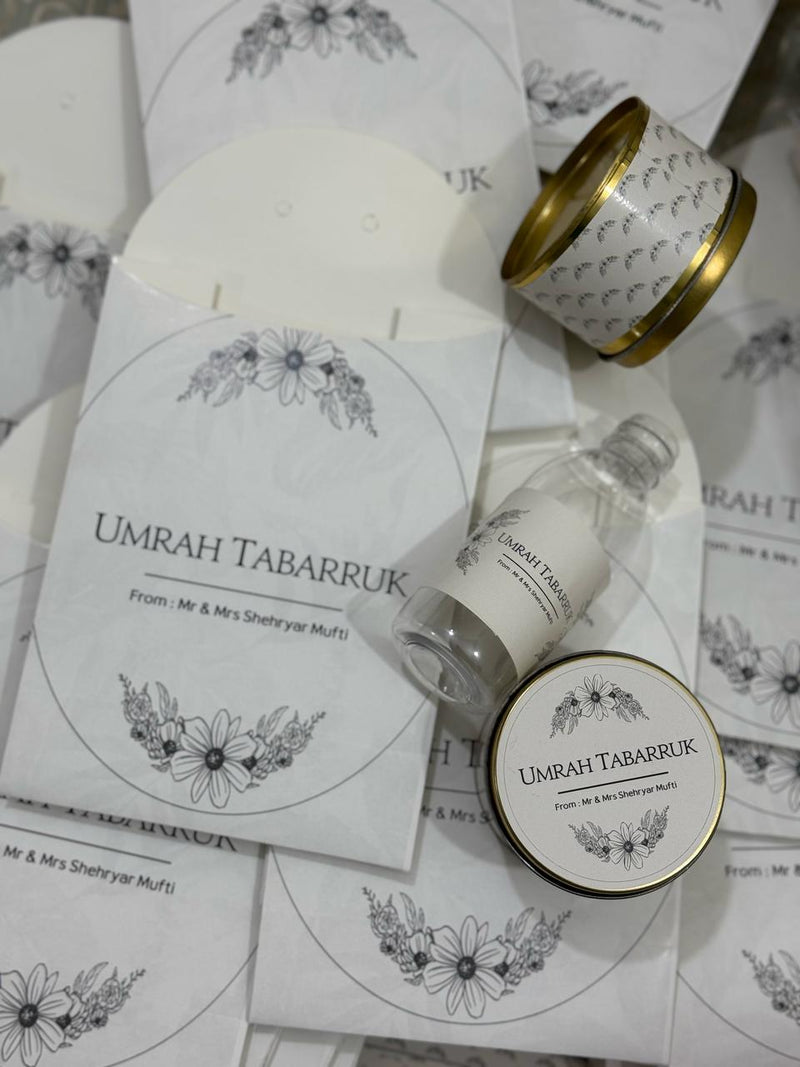 Customize Bag Small Set - Umrah / Hajj Tabarruk Packaging