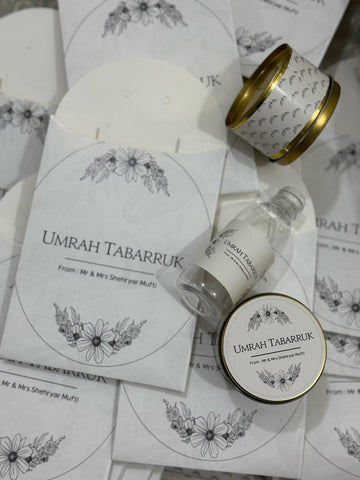 Customize Bag Small Set - Umrah / Hajj Tabarruk Packaging