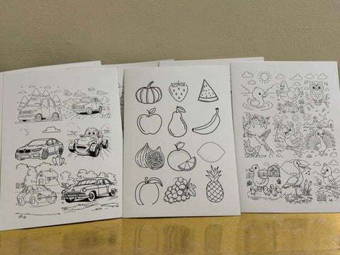 Combo Deal 3 - (Brain Gym Activity Book + Coloring Sheets)