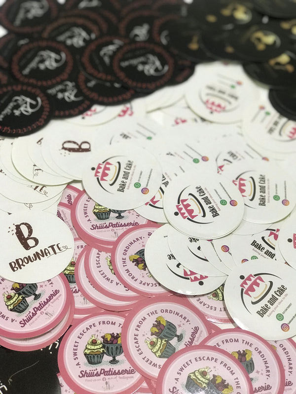 2 inches Round Stickers (Non-Transparent)