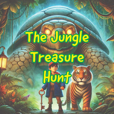 Customization Story Book - The Jungle Treasure Hunt