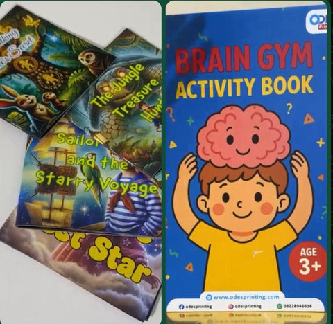 Combo Deal 1 - (Story Book Set+ Brain Gym Book Set)