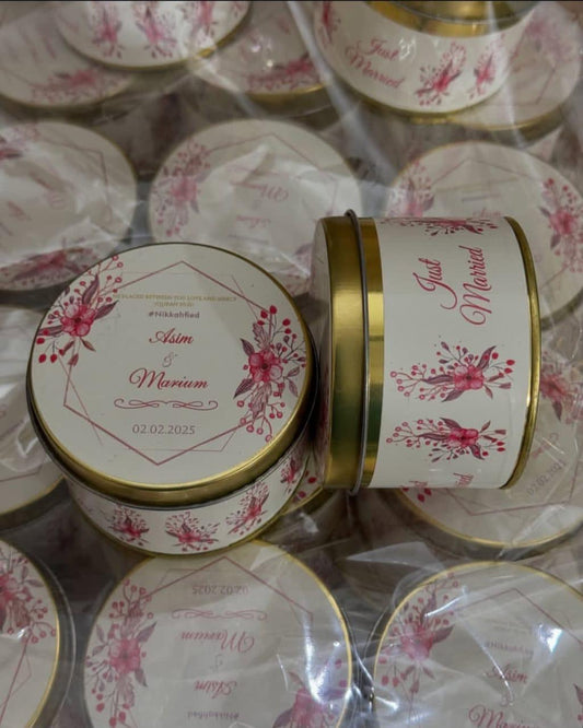 Bid Box / Tin Box (3x3x2 inches)