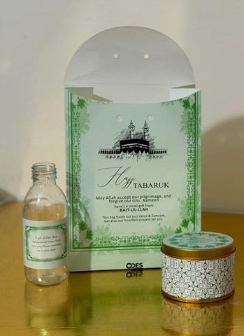Small Set (green) - Umrah / Hajj Tabarruk Packaging