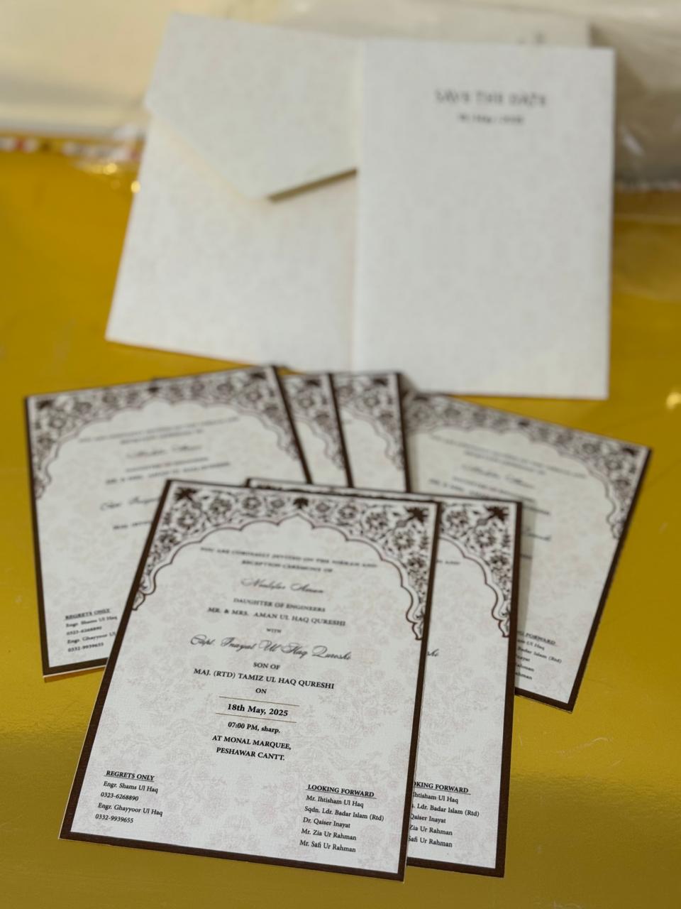 Wedding Cards and Envelops