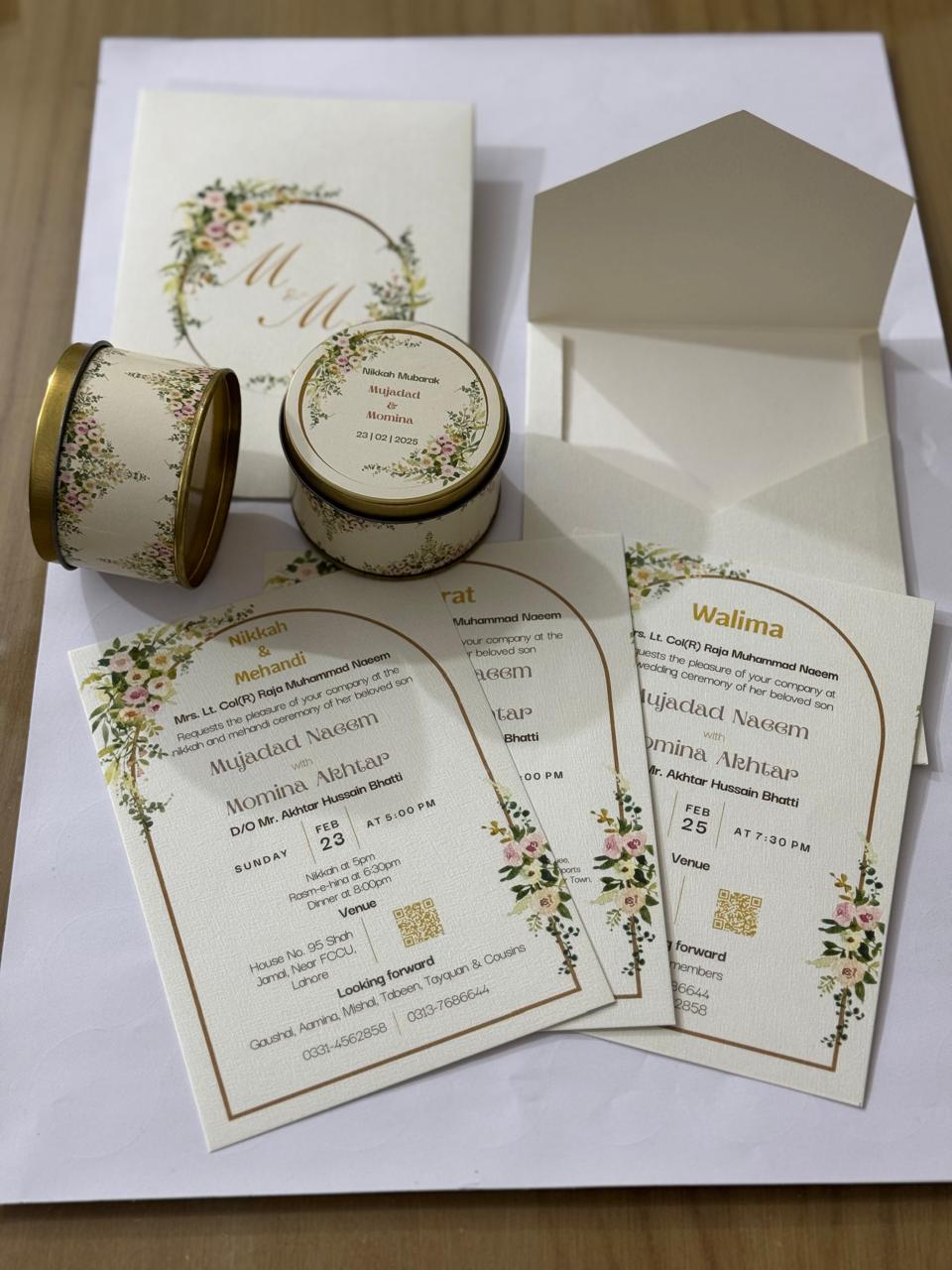 Wedding Deal (Wedding Cards, Envelops and Bid Boxes)