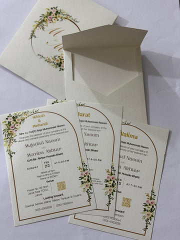 Wedding Cards and Envelops