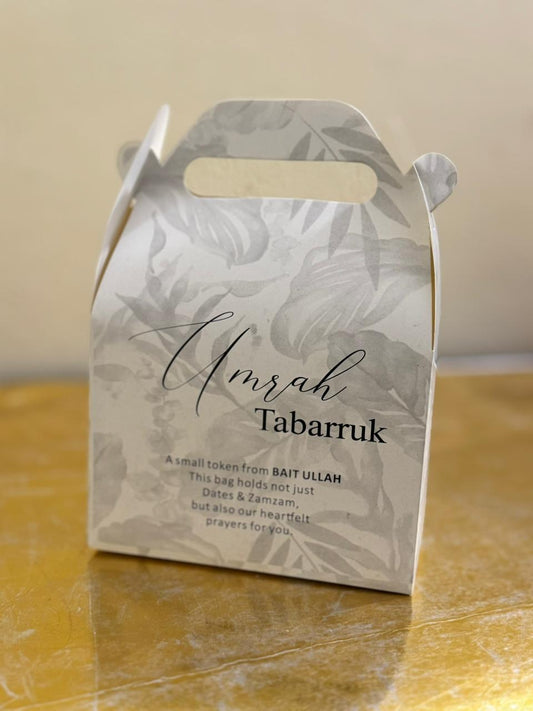 Goodie Bag (Happy meal style) - Umrah/Hajj Tabarruk Packaging