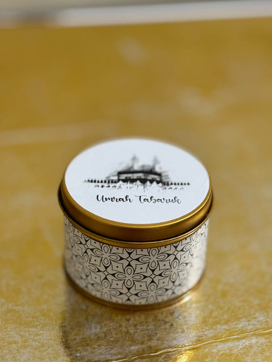 Tin Box-Umrah/Hajj Tabarruk (125g)