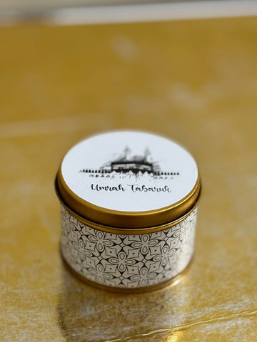 Tin Box-Umrah/Hajj Tabarruk (125g)