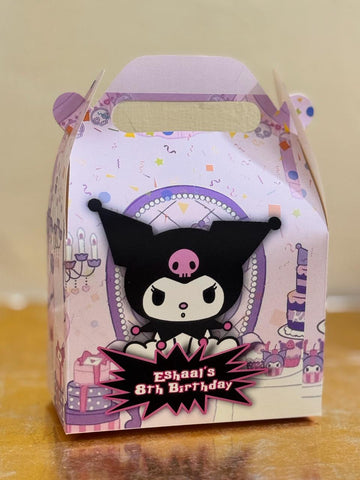Goodie Bag for Birthday Kuromi theme