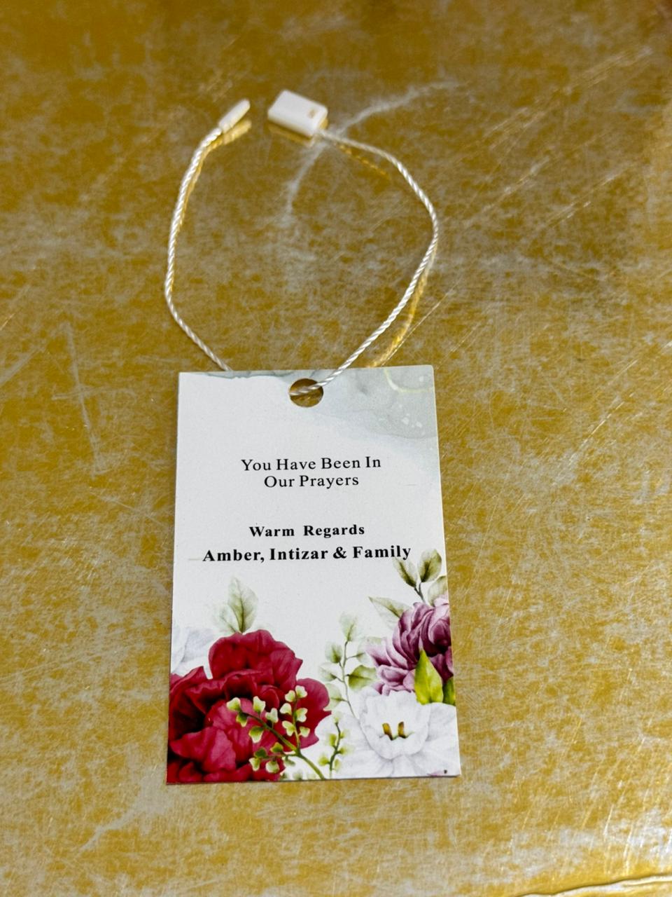 Customize Tags - For Umrah/Hajj Tabarruk Bags