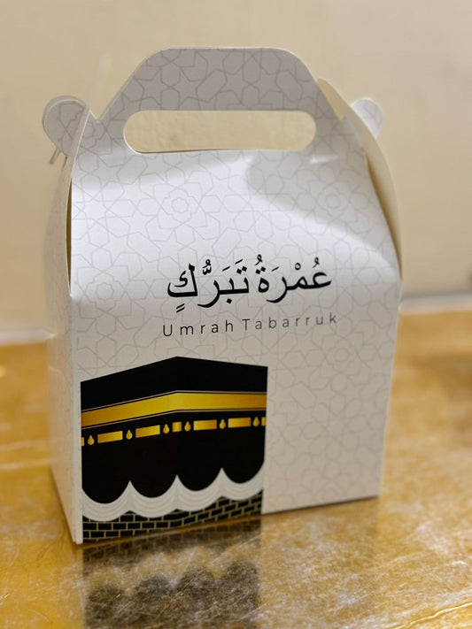 Goodie Bag (Happy meal style) - Umrah/Hajj Tabarruk Packaging